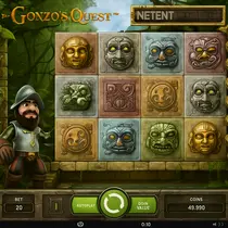 Rabona - Gonzo's Quest Slot Game - NetEnt Adventure